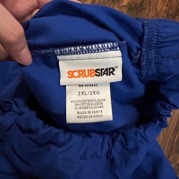 SCRUBSTAR Blue Scrub set - Picture 9 of 9